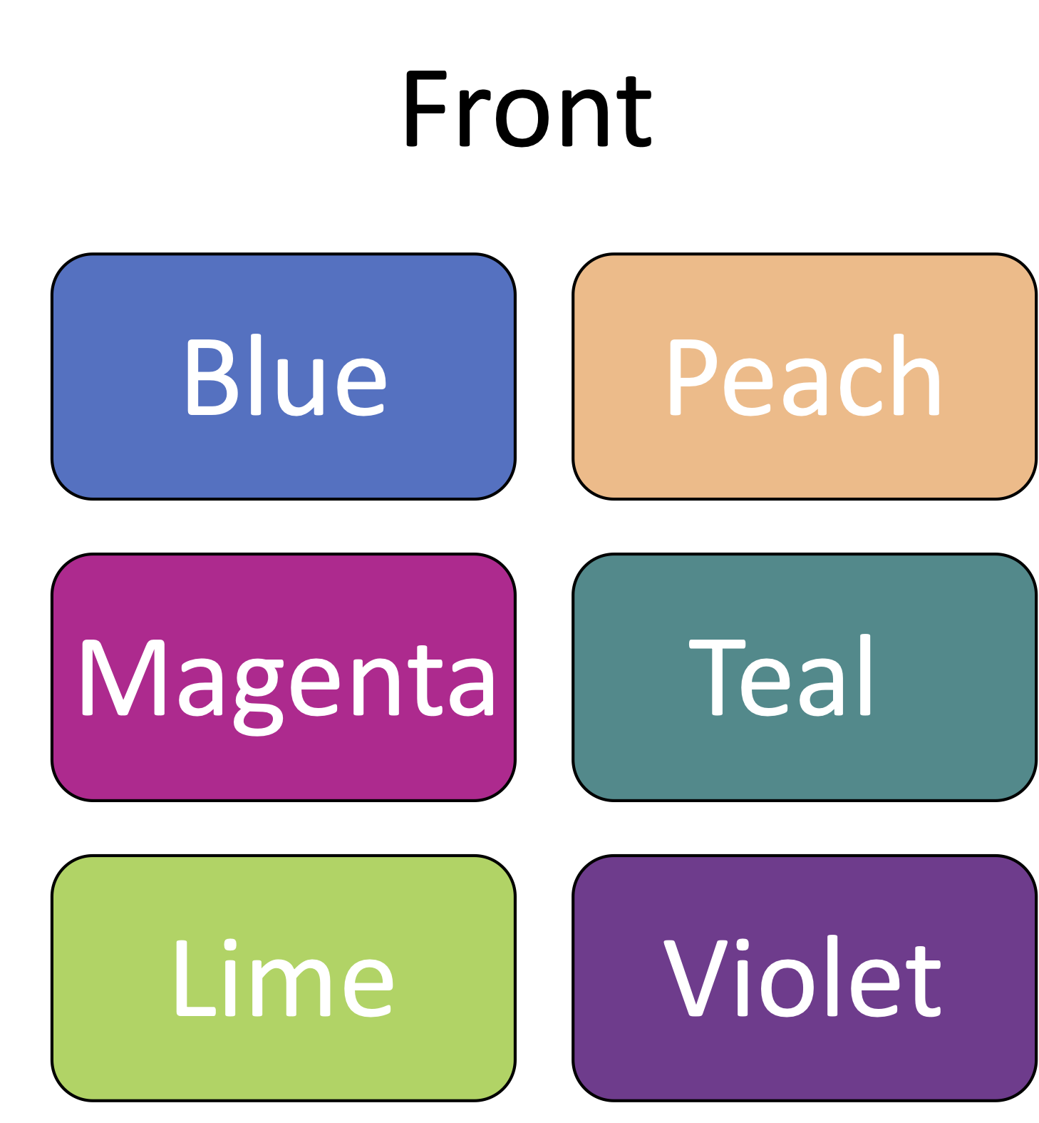 Space race seating groups